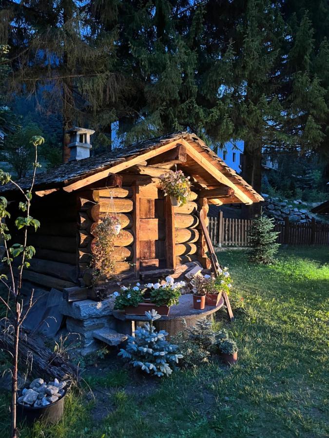 Chalet Blanc "Coeur Sapin" Курмайор Экстерьер фото